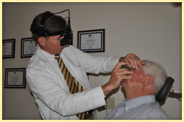 Chronic open-angle glaucoma is the most common form of the disease and usually occurs with age.